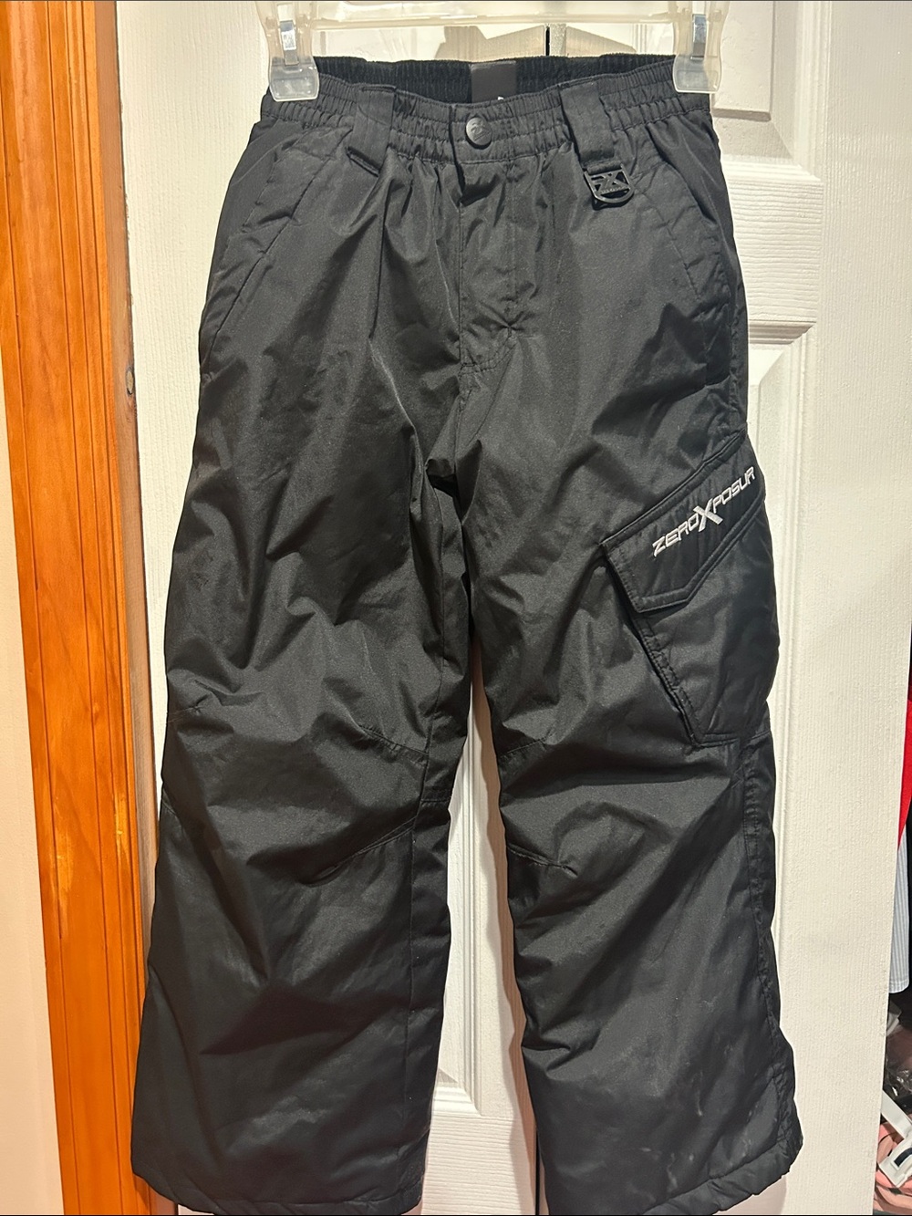 ZeroXposur Black Insulated Ski Pants with Logo Detail